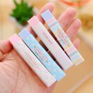 1PC New Creative Stationery Supplies Cute Cartoon Pencil Erasers for Office School Kids Prize Writin