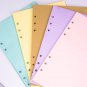 40 Sheets Kawaii A5 A6 Loose Leaf Notebook Refill Spiral Binder Index Paper Inner Pages Daily Planne