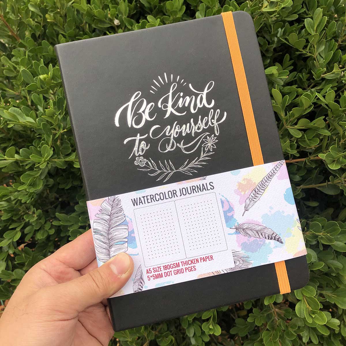 BUKE Dot Grid Notebook Dotted Watercolor Journal Sketchbook Thicken