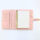 Domikee original leather hardcover binder spiral notebooks and journal stationery,personal binder ag