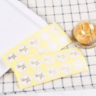 100pcs/lot Cake Box Sealing Label Various Shapes Handmade Diary Stickers Office Supplies For Gifts G
