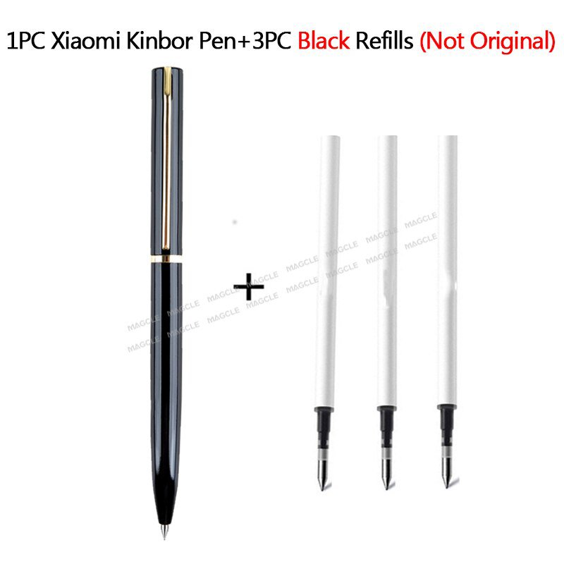 Youpin Kinbor Flowing Gold Signature Pen Out of Ink Smooth Rotating Low-key Elegant and Firm Office
