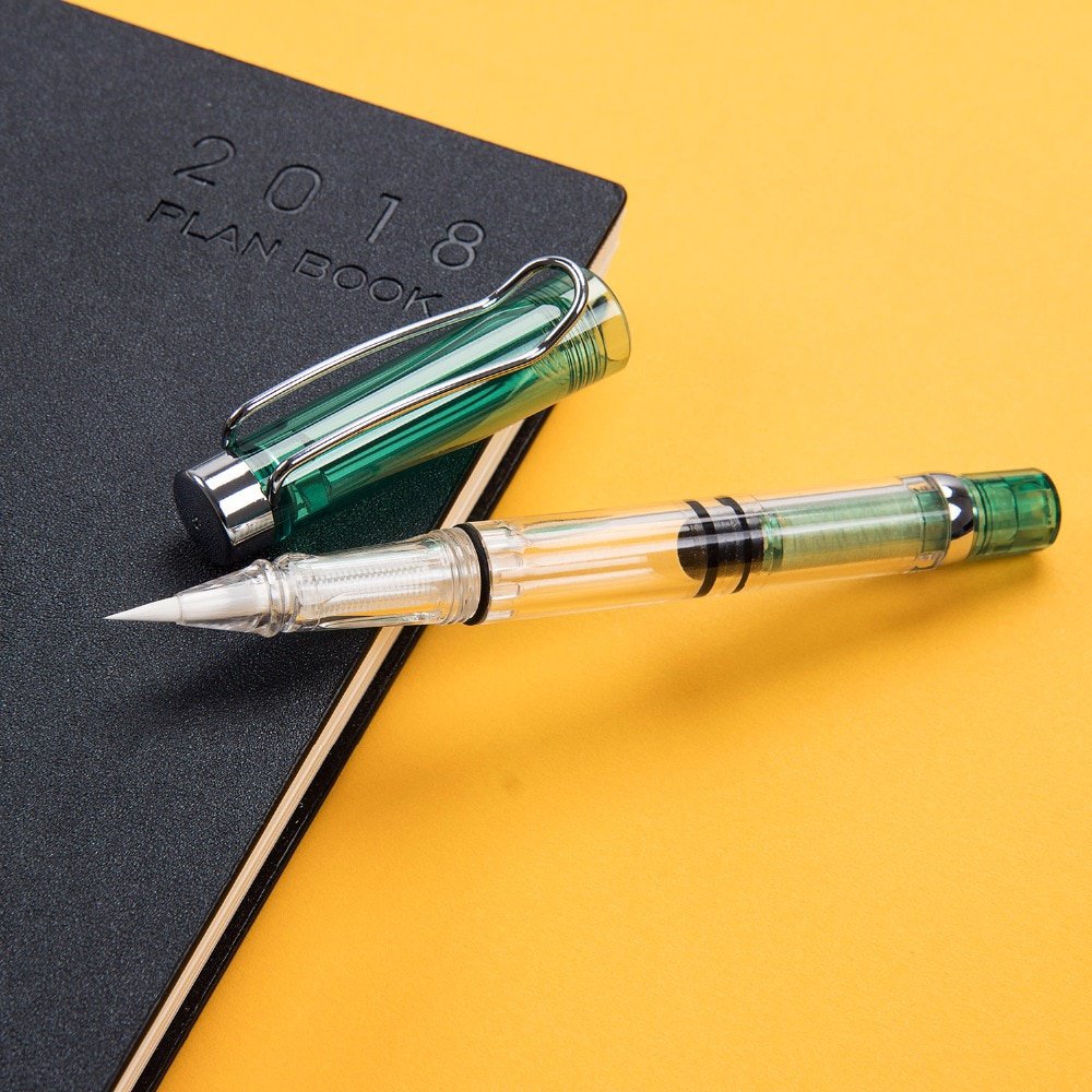 8Colors Refill Fountains Brush Pen Chinaese Calligraphy Pen for Writing