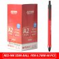 M&amp;G 40pcs Semi Gel Writing Ball Point Pen 0.7mm Black/Blue/Red Economic Ball Pen for School and 