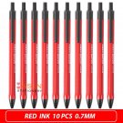 M&G 40pcs Semi Gel Writing Ball Point Pen 0.7mm Black/Blue/Red Economic Ball Pen for School and 