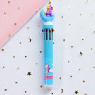 10 Colors Unicorn Pens Black Ballpoint Pen For School Office Supply Cute Kawaii Gel Pen  Gift Statio