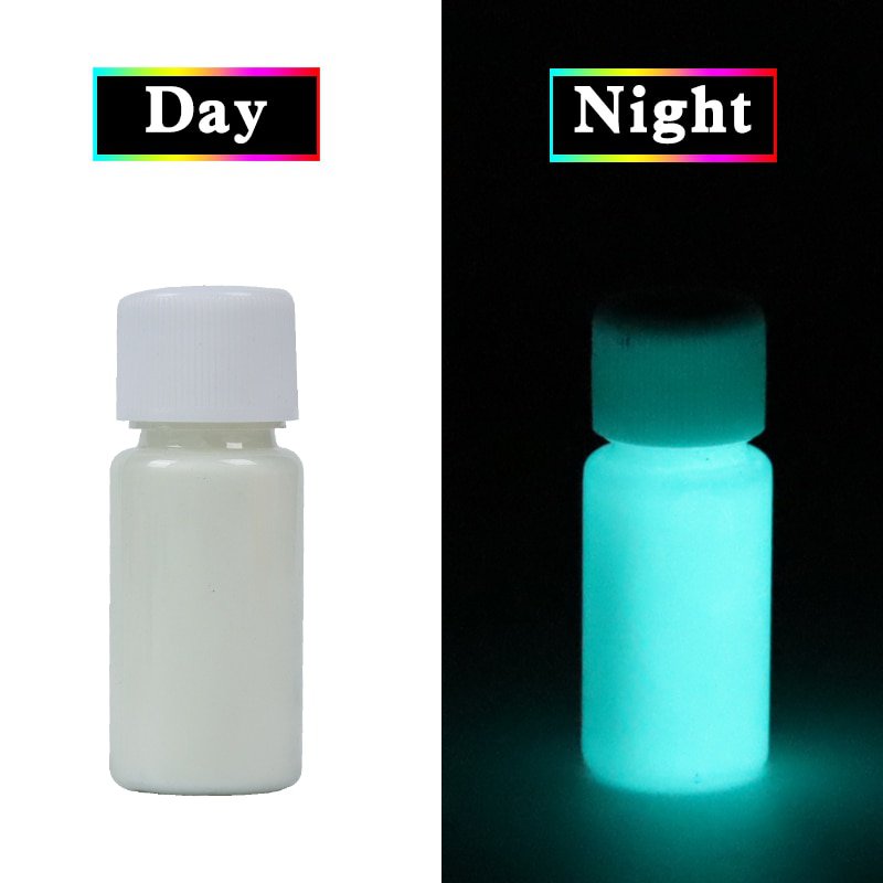 Acrylic Paint Glow in the Dark Luminous Fluorescent Paint for Party Nail Decoration Art Supplies 40g