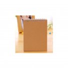 Kraft notebook Spiral sketchbook Khaki color Sketchbook for drawing A5&A6 Blank pages 60 sheets 