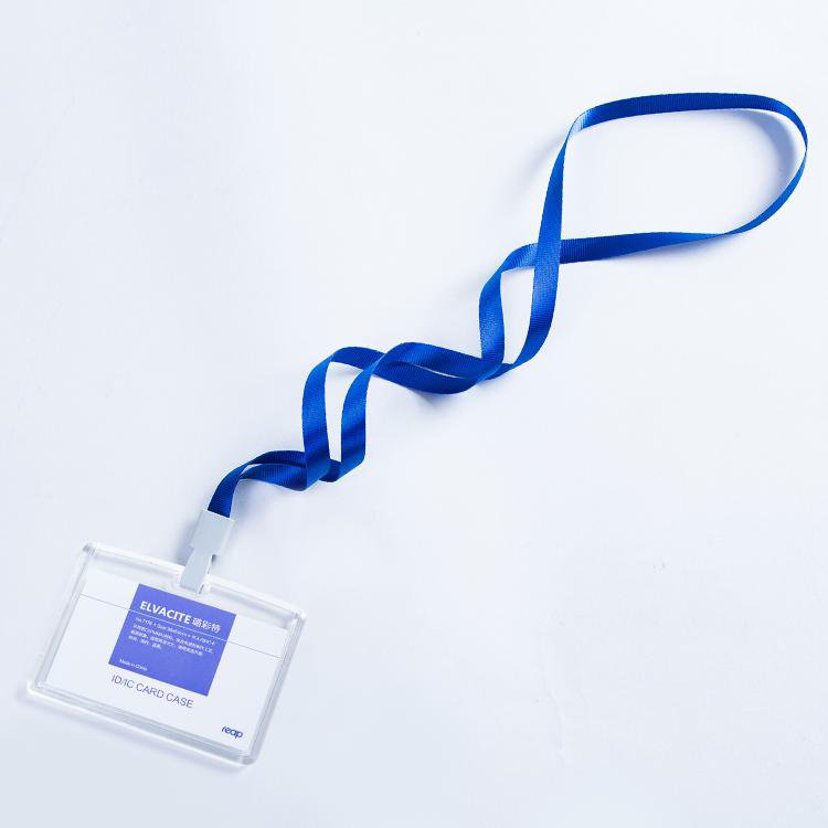 Transparent Acrylic Crystal Staff Identification Card name badge ID ...