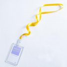 Transparent Acrylic Crystal Staff Identification Card name badge ID Card Access Exhibition badge wit