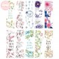 Mr Paper 30pcs/box Beautiful Flowers Green Plants Best Wishes Bookmarks for Novelty Book Reading Mak