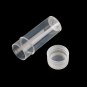 20Pcs 5ml Plastic Test Tubes Vials Sample Container Powder Craft Screw Cap Bottles for Office School