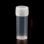20Pcs 5ml Plastic Test Tubes Vials Sample Container Powder Craft Screw Cap Bottles for Office School