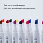 1 Colors Single Art Markers Brush Alcohol Based Markers Sketch Pen Dual Drawing Painting Set Manga