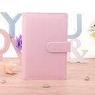A6A5 Cute Ring Diary Leather Cover Case Handbook Cover Office Personal Binder Weekly Planner/agenda 