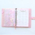 2020 new macaron office school spiral notebooks stationery,cute personal binder weekly planner agend