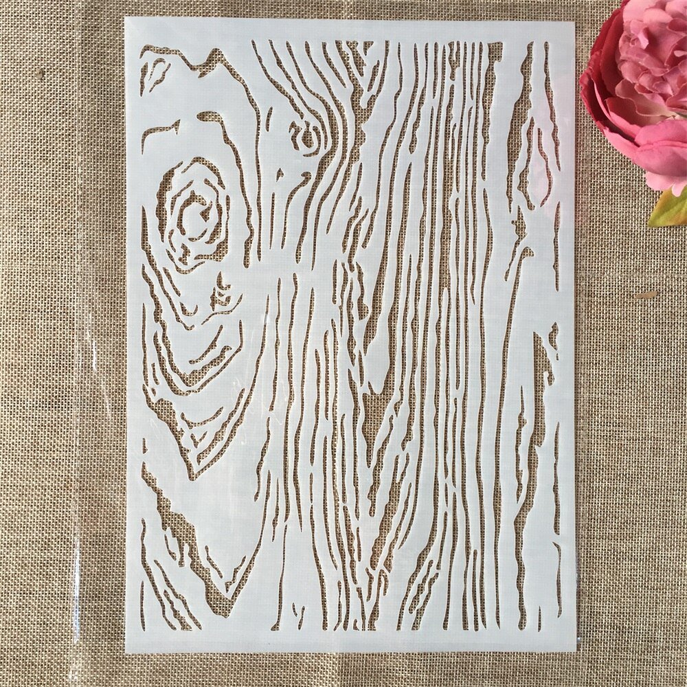 29cm A4 Irregular Mosaic Texture DIY Layering Stencils Wall Painting Scrapbook Coloring Embossing Al