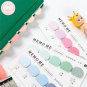 Mr Paper 150pcs/lot 6 Colors Gradual Change Memo Pad Sticky Notes Notepad Diary Creative Stationery 