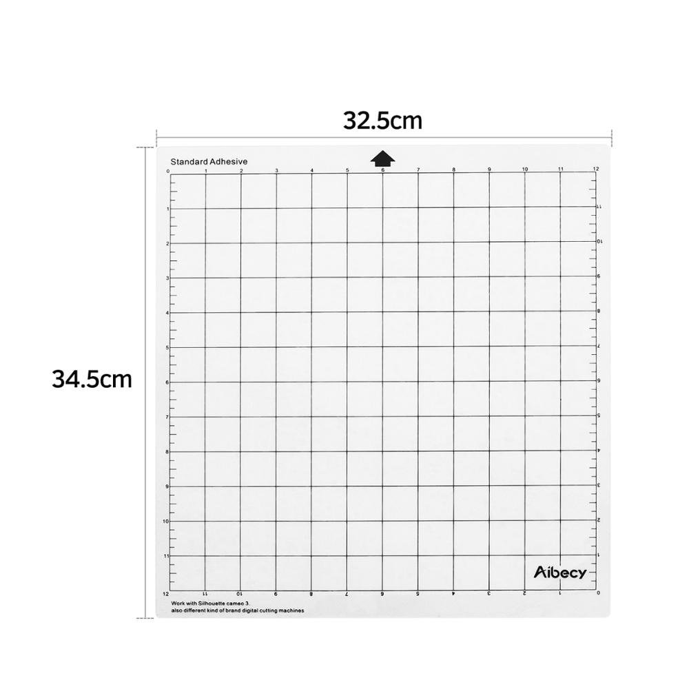 Replacement Cutting Mat Transparent Adhesive Cutting Mat with Measuring