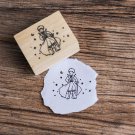 Mr Paper Dreamy Cartoon Little Prince Rose Fox Wooden Rubber Stamps for Scrapbooking Decoration DIY 