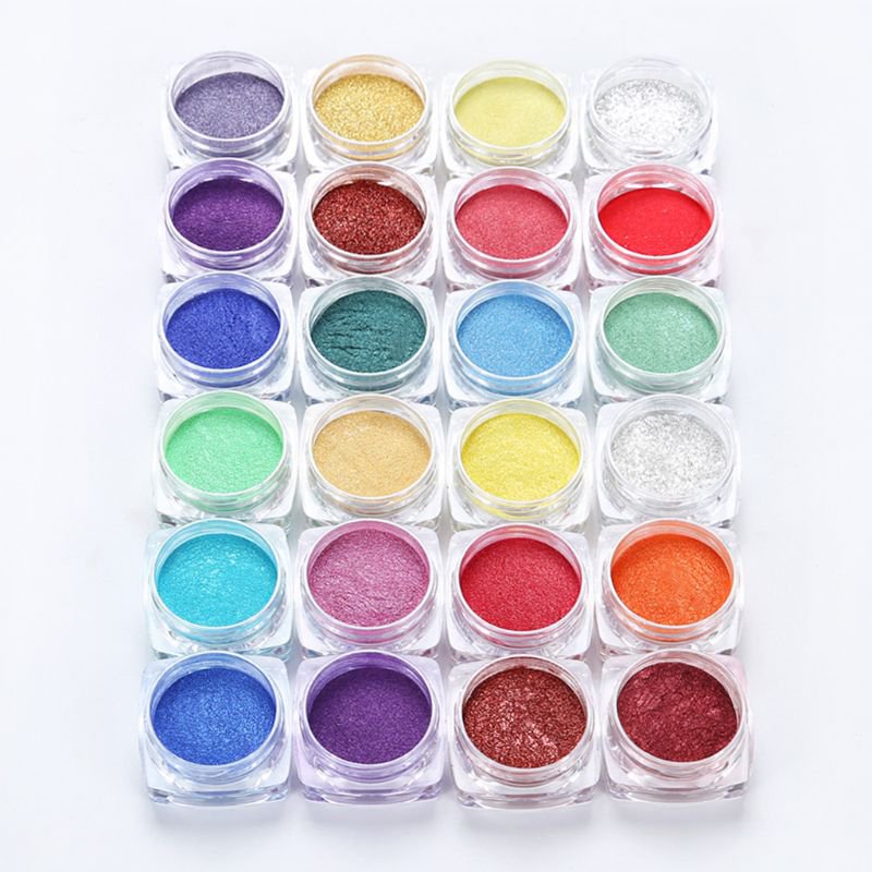 12 Colors Mica Powder Epoxy Resin Dye Pearl Pigment Natural Mica ...
