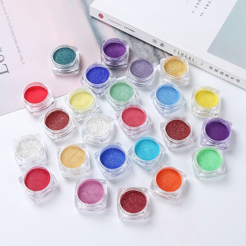 12 Colors Mica Powder Epoxy Resin Dye Pearl Pigment Natural Mica ...