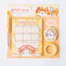 Mr.Paper 50pcs/lot 6 Designs Animal Cat Kawaii Cute Deco Memo Pad Sticky Notes Notepad Creative Diar