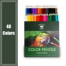 24/36/48/72 Colors Oily Color Pencil Color Lead Paint Brush  Water Soluble Colored Pencil Set Hand-P