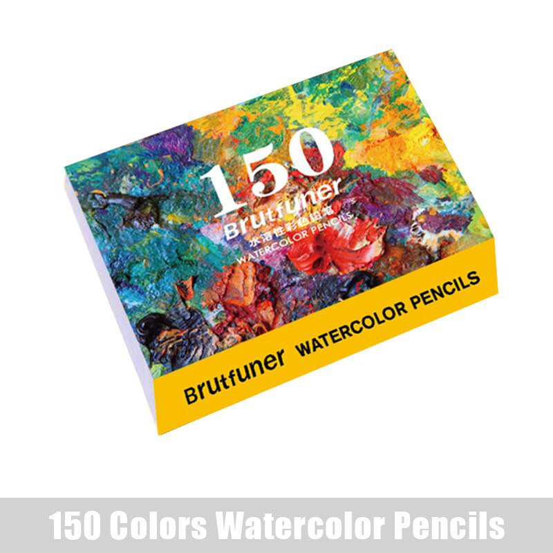 Water Soluble Color Pencils Set 150/180 Colors Professional Artist Painting Sketching Watercolor Pen