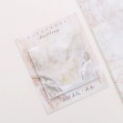 Cute Kawaii marble Memo Pad Sticky Notes Stationery Sticker index Posted It Planner Stickers Notepad