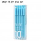 KACO Black/Colored Ink Retractable Gel Pens Set for Kids Adult Coloring 0.5mm Extra Fine Point Cute 