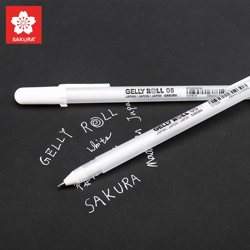 Sakura 3pcs Gelly Roll Classic Highlight Pen Gel Ink Pens Bright White