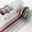 5pcs/set Printing Washi Tape Set Diy Masking Tape Cute Stickers School Suppliers Stationery Gift Pre