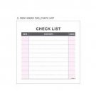 Cute Kawaii Weekly Monthly Work Planner Book Diary Agenda Dokibook Memo Pads For Kids School Supplie