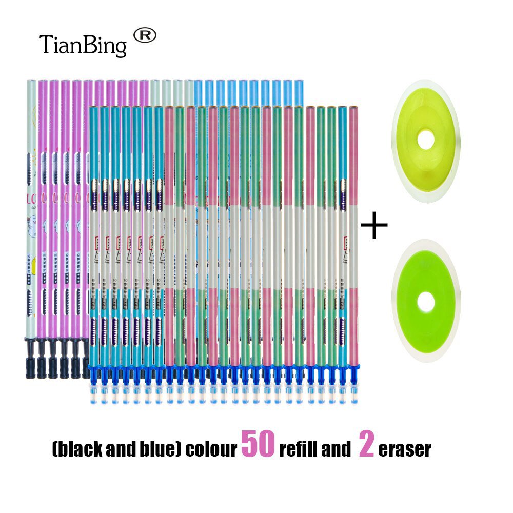 New Erasable pen ballpoint pen neutral pen can brush pens students use
