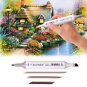 TOUCHNEW 40/60/80/168 Colors Art Markers Dual Headed Art Sketch Marker Alcohol Based Markers Drawing