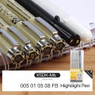 Sakura 4-13 Different Size Pigma Micron Needle Pen XSDK Black Marker Brush Pen Liner Pen for Sketch 