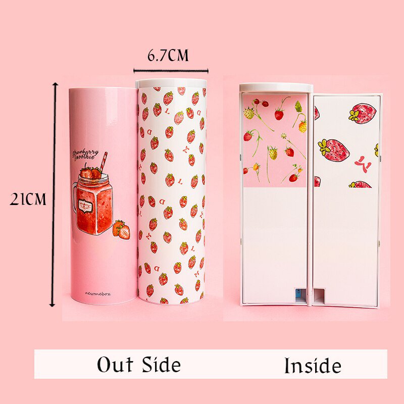NBX Newmebox Students' Favorite  Large Capacity Colorful Pencil Case Art Pen Box School Stationery  