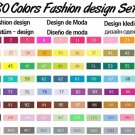 TOUCHNEW Alcohol Markers 30/40/60/80/168 Colors Dual Head Sketch Markers Brush Pen Set For Drawing M