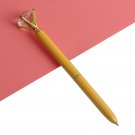 3PCS Office Ballpoint Pen Big Diamond Metal Ball Pen With Large Diamond Stationery Magical Pen Fashi