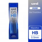 1pcs UNI Lead 0.3/0.5/0.7/0.9-202ND Nano Diamond Extra Hard Automatic Pencil Refills Pencil Lead Bla