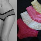 NEW VICTORIA SECRET HOT& SEXY CHEEKY SILKY LACE PANTY M