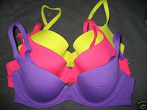 NEW BODY BY VICTORIA SECRET PADDED SHAPING DEMI BRA 36B