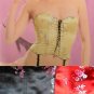 NWT SEXY GEISHA GIRL  BUSTIER CORSET COSTUME L LARGE