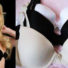 NEW SEXY CLEAVAGE WATER GEL PADDED PUSH UP BRA 34B