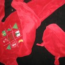 CUTE BOY GIRL FIRST CHRISTMAS RED OUTFIT HAT  3-6MO