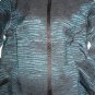 NEW COLDWATER CREEK CRINKLE METALLIC STRIPE JACKET M