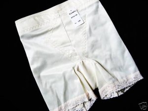 NWT LONG LEG SHAPER GIRDLE TUMMY CONTROL PANTY WHITE 2X
