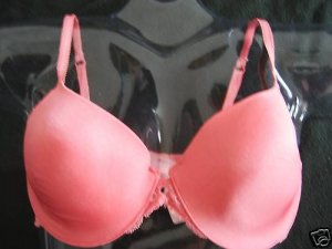 NWT VICTORIA SECRET LINED SEXY BRA 34B BLACK LACE