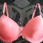 NWT VICTORIA SECRET LINED SEXY BRA 34B BLACK LACE